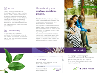 TELUS Health brochure